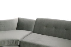 Glamorous Hollywood Regency Mid Century Art Deco Sectional Sofa c 1930s/1950s