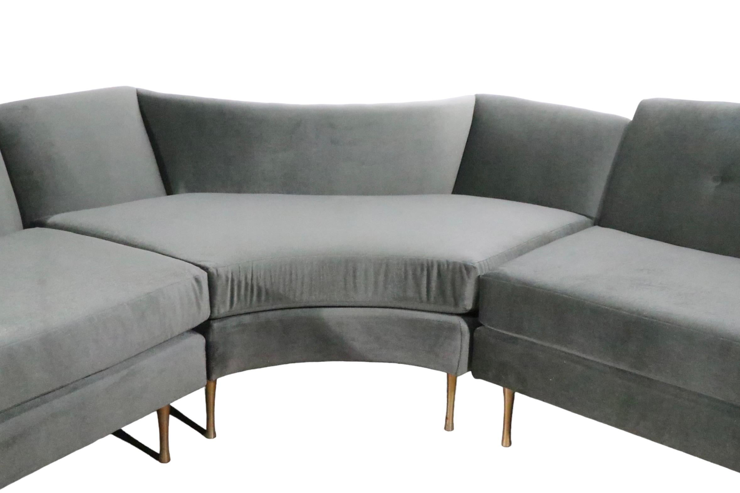 1950s sectional sofa