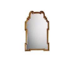 Glamorous Hollywood Regency Pair of La Barge Giltwood Mirrors