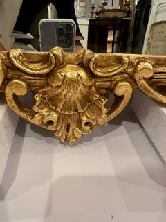 Glamorous Large Pagoda Style Gilded Mirror