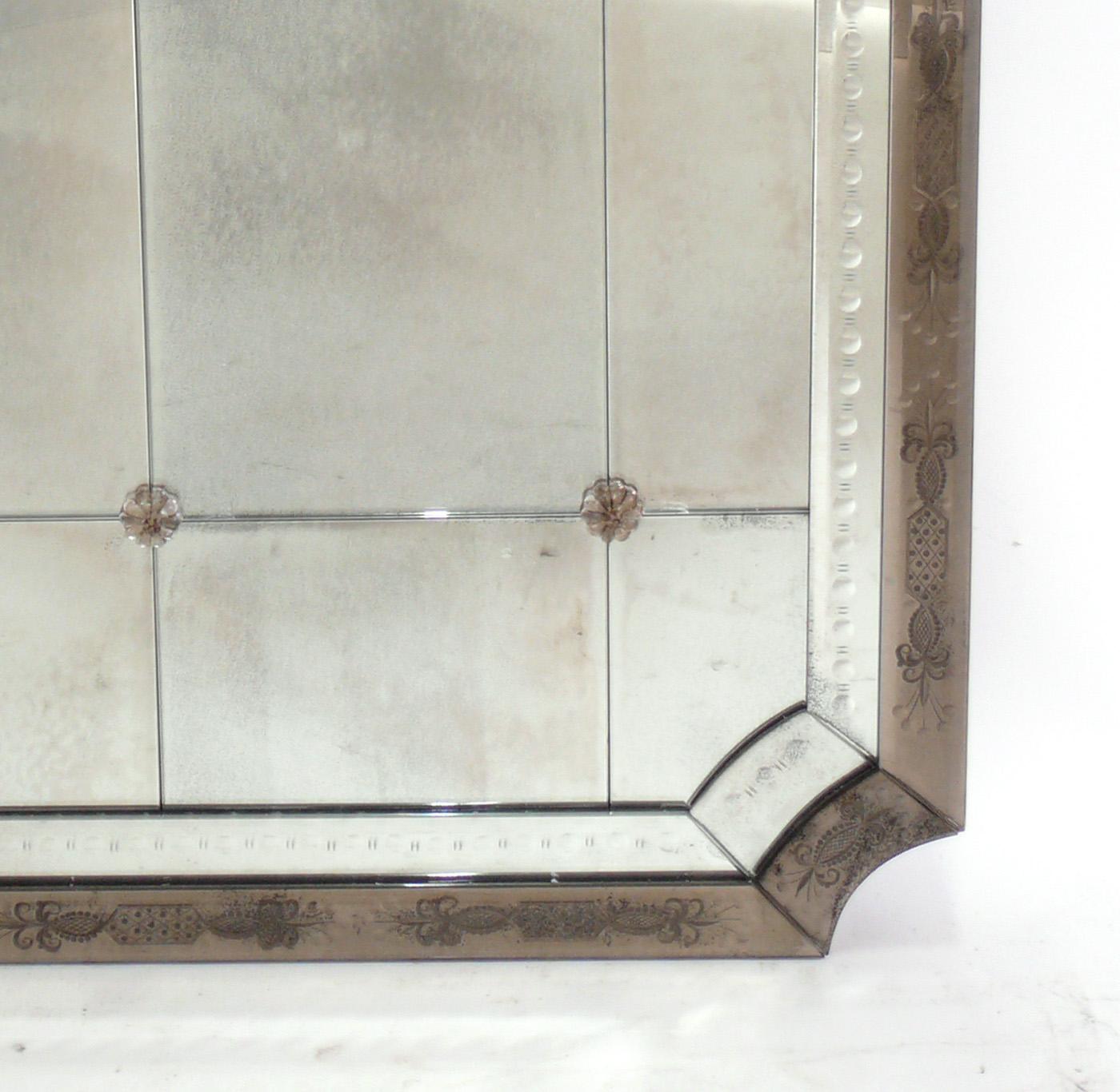Hollywood Regency Glamorous Large-scale Venetian Mirrors 80