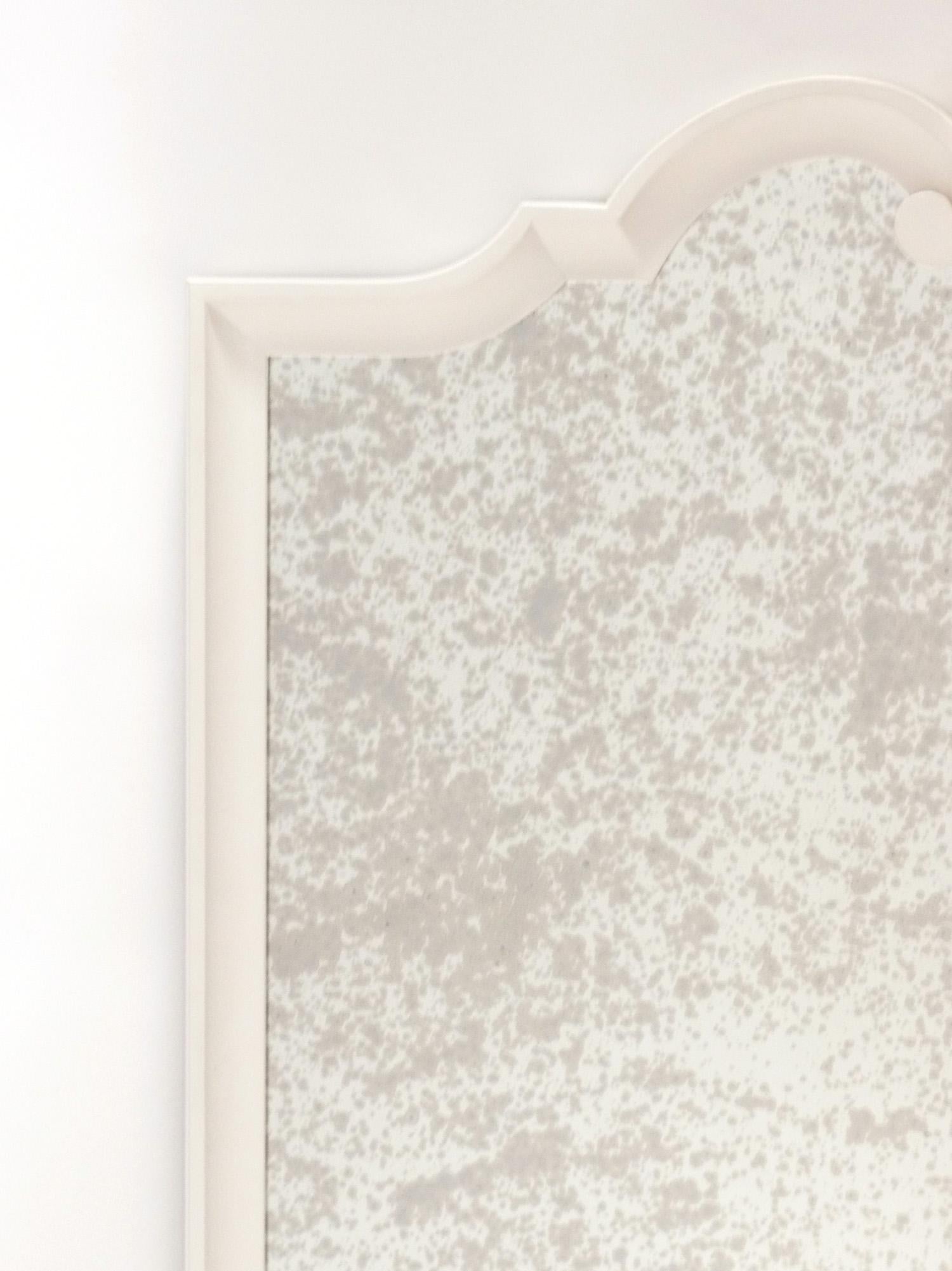 Glamouröser Shell Crest Spiegel 51,5