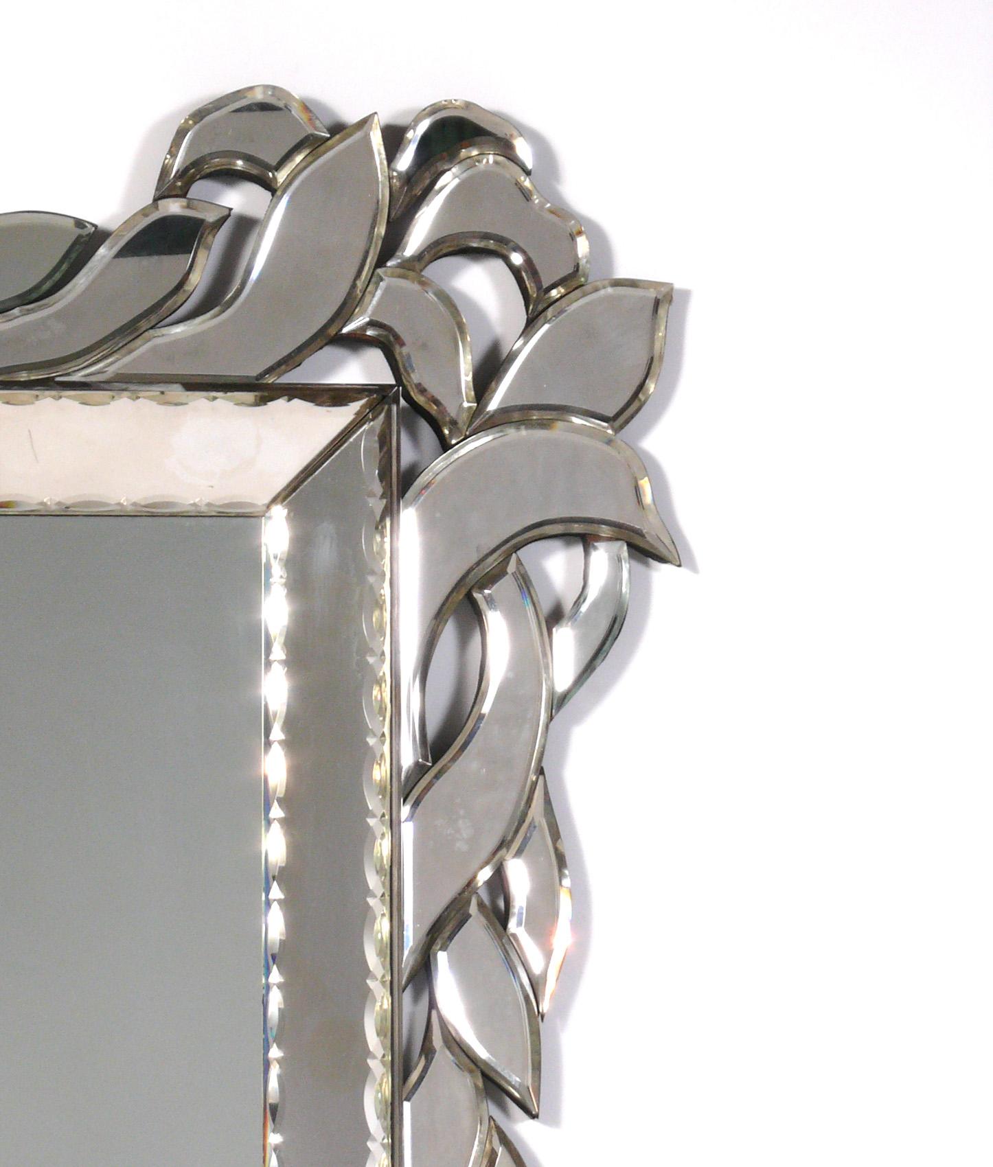 Italian Glamorous Venetian Mirror 52.5