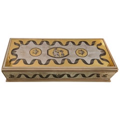 Glamorous Vintage Églomisé Mirrored Jewelry Box