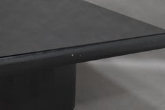 Glamorous Vintage Karl Springer Grasscloth Dining Table