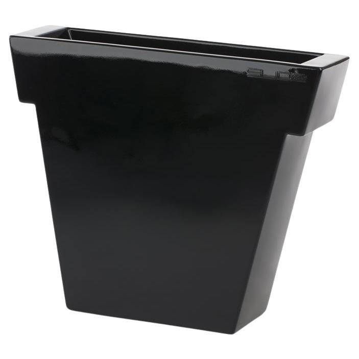 Glamour Schwarz Il Vaso Medium Topf von Giò Colonna Romano