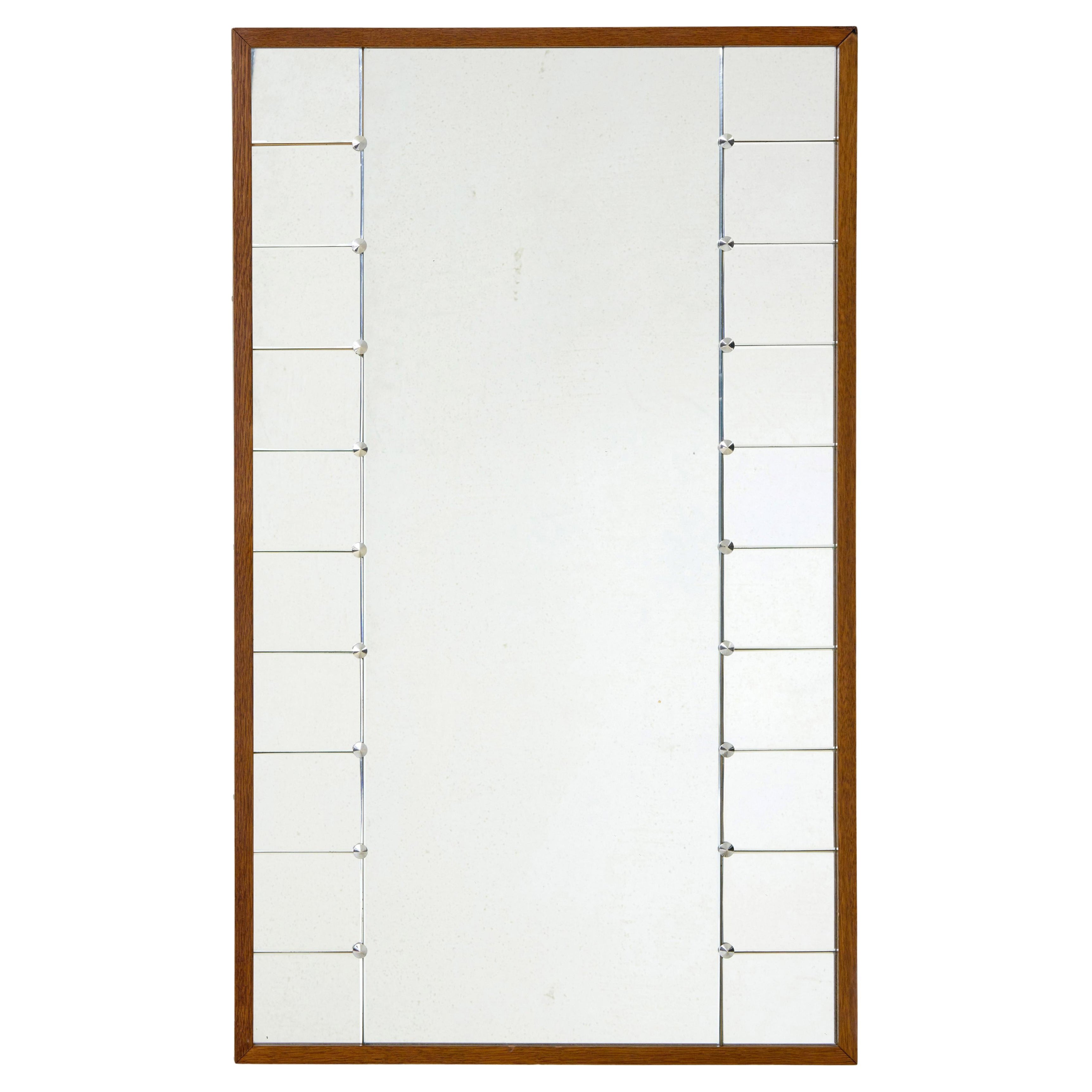 Glas and Tra swedish segmented wall mirror