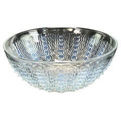 Glas Bowl by René Lalique, Oursins Bowl, 1930s