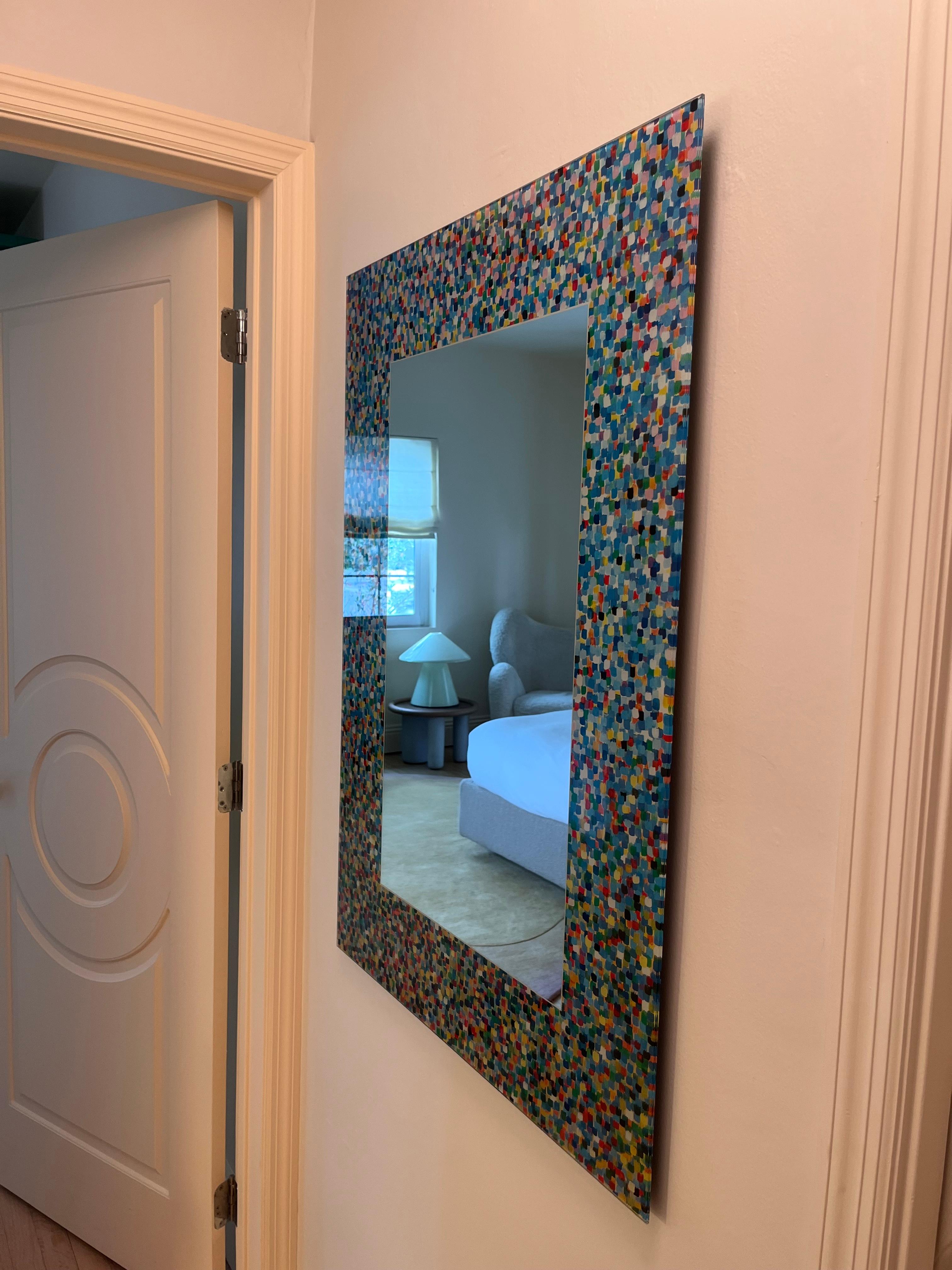 Glas Italia A Proust Wall Mirror by Alessandro Mendini in STOCK 2