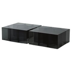 Glas Italia ALICE Set aus zwei niedrigen Tischen von Jean-Marie Massaud