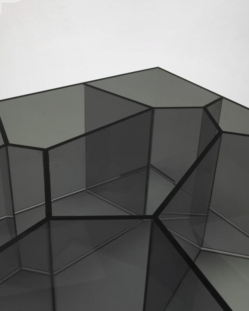 Glas Italia Mesa auxiliar ALICE de Jean-Marie Massaud Templado en venta
