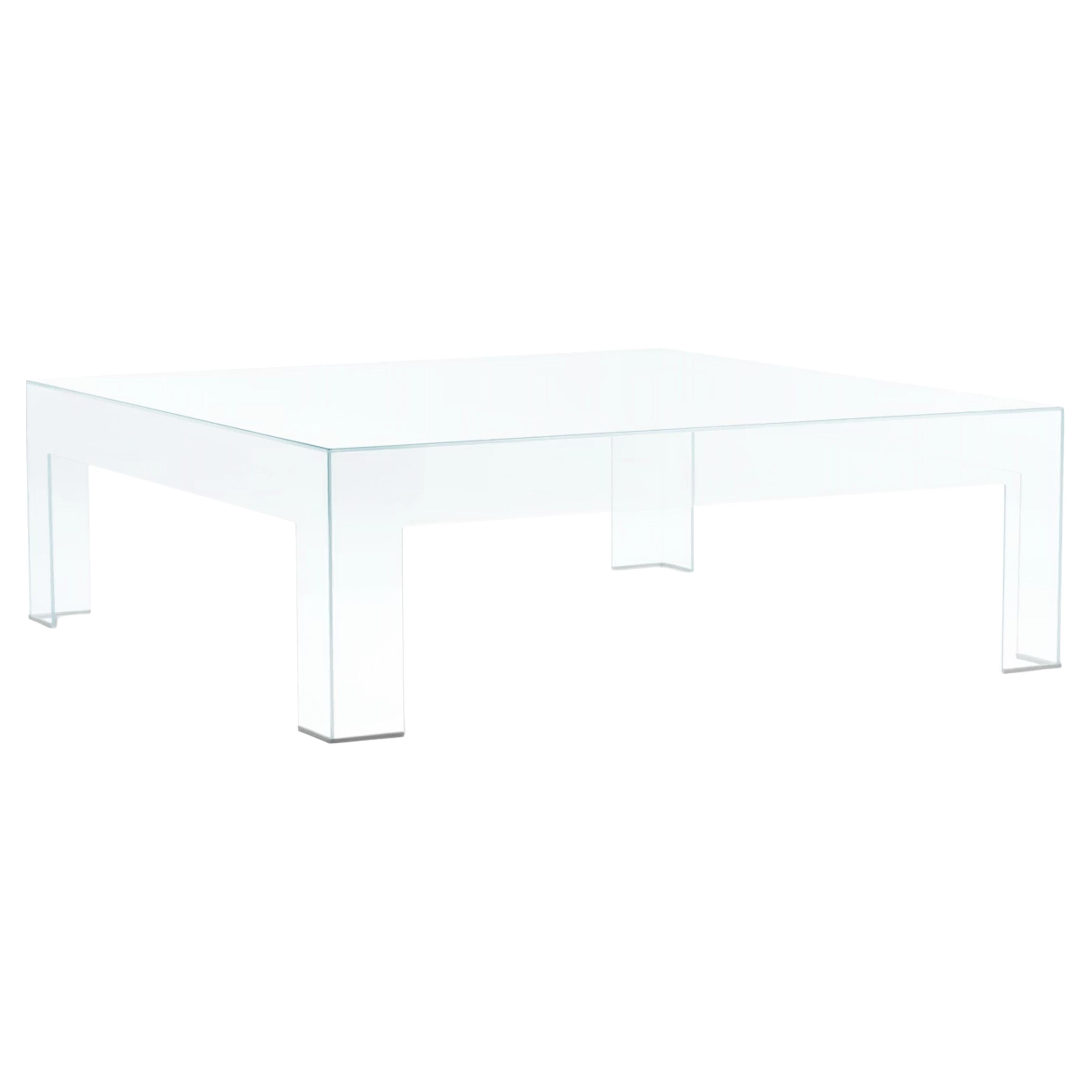 Glas Italia Atlantis Square Coffee Table 80×80cm (31.5×31.5 in) - Lorenzo Arosio For Sale