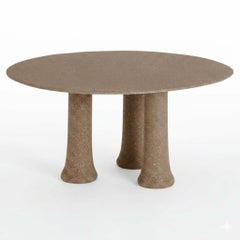 Glas Italia Babar Table in Recycled Glass - Patricia Urquiola Argilla 130cm 51.2