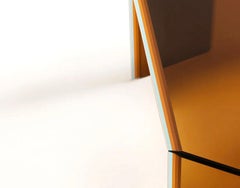 Glas Italia Bisel Coffee Table 100 cm (39.4 in) by Patricia Urquiola - Ochre