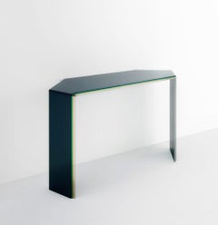 Glas Italia Bisel Console table in Glass by Patricia Urquiola - Green