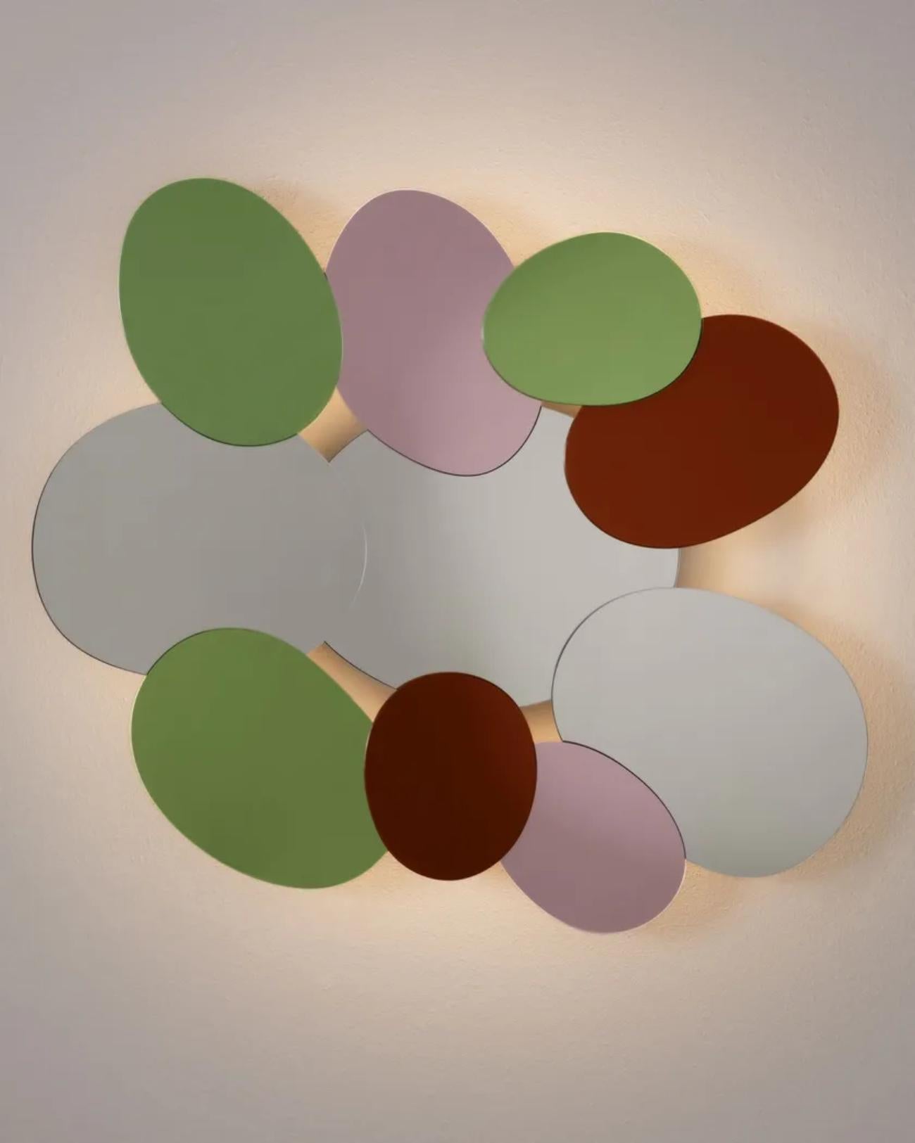 Moderno Specchio BOUQUET di Glas Italia di Johanna Grawunder in vendita
