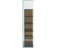 Glas Italia BoxinBox Freistehendes Bücherregal 40cm (15.7in) Glas Philippe Starck