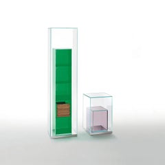 Glas Italia BoxinBox Freestanding Bookshelf 40cm (15.7in) Glass Philippe Starck
