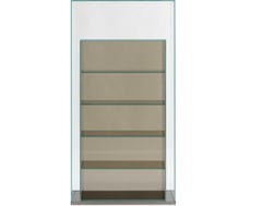 Glas Italia BoxinBox Freestanding Bookshelf H166 cm (65.4 in) - Philippe Starck
