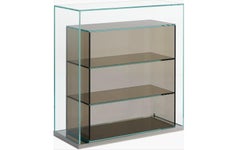 Glas Italia BoxinBox Freestanding Bookshelf H90cm (35.4in) Glass Philippe Starck