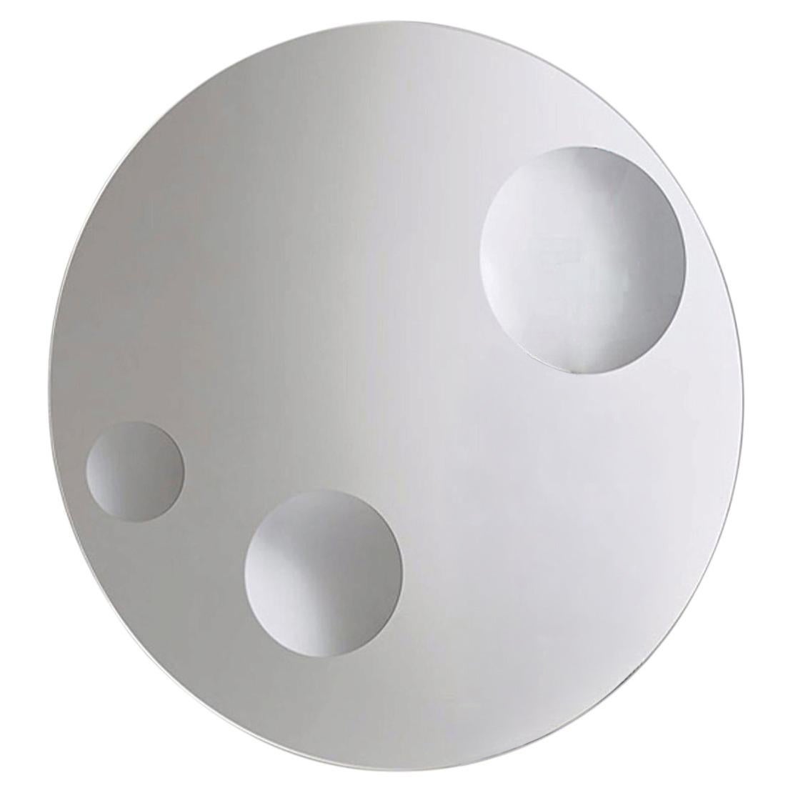Glas Italia Celeste Round Wall Mirror Ø110 cm (43.3 in) - Piero Lissoni For Sale