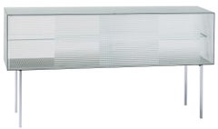 Glas Italia Commodore Sideboard in Glass by Piero Lissoni - Sliding Doors
