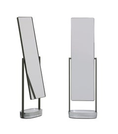 Glas Italia Contro Peso Floor Mirror by Ronan Bouroullec
