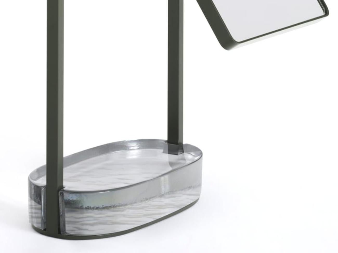 Italiano Specchio Glas Italia CONTRO PESO di Ronan Bouroullec in vendita