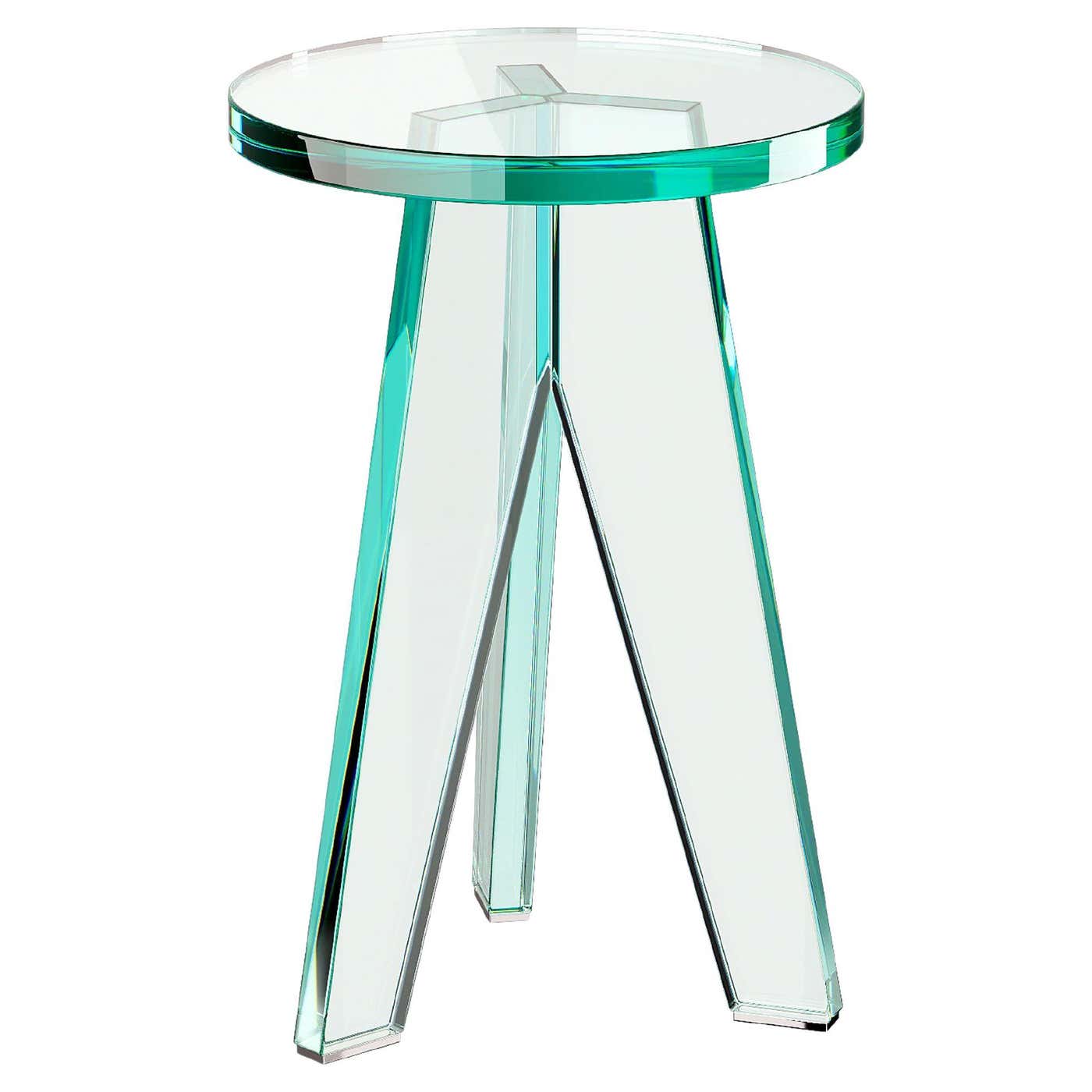 Glas Italia CRYSTAL STOOL by Philippe Starck For Sale at 1stDibs