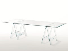 Glas Italia Don Easel Table 250x125cm (98.4x49.2in) - Jean-Marie Massaud