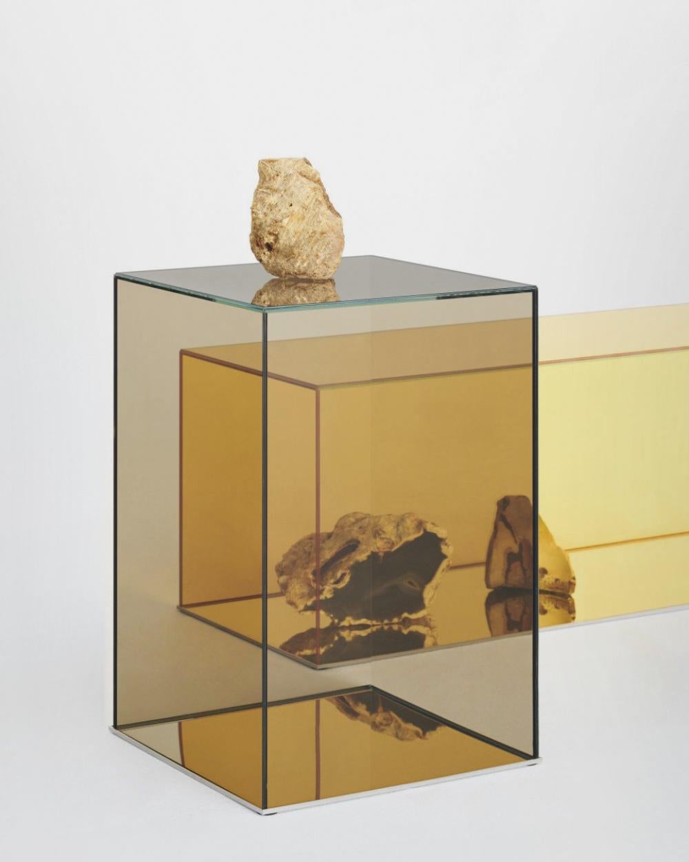 Glas Italia DONALD Mesa baja pequeña de Philippe Starck Siglo XXI y contemporáneo en venta