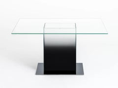 Glas Italia Donald Square Table 150 cm (59.1 in) by Philippe Starck – Black