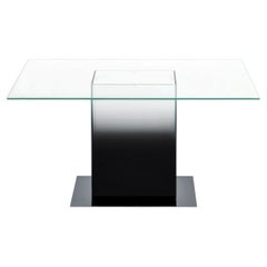 Glas Italia Donald Square Table 150 cm (59.1 in) by Philippe Starck – Black