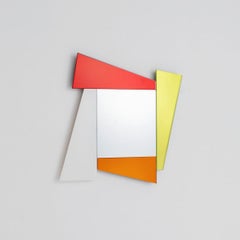 Glas Italia Gli Specchi di Dioniso 1 - Square Wall Mirror design Ettore Sottsass