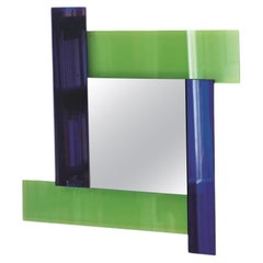Glas Italia Gli Specchi di Dioniso 2 - Square Wall Mirror design Ettore Sottsass