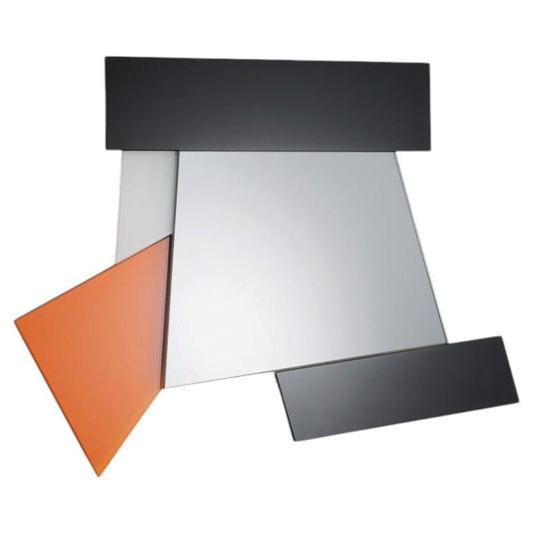 Glas Italia Gli Specchi di Dioniso 4 - Wall Mirror – Ettore Sottsass in vendita