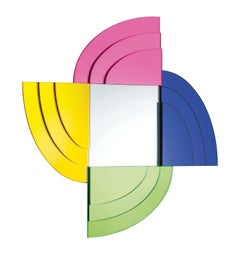 Glas Italia Gli Specchi di Dioniso 5 - Square Wall Mirror - Ettore Sottsass