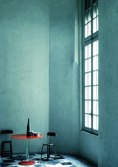 Glas Italia Table haute HUB BISTROT de Piero Lissoni