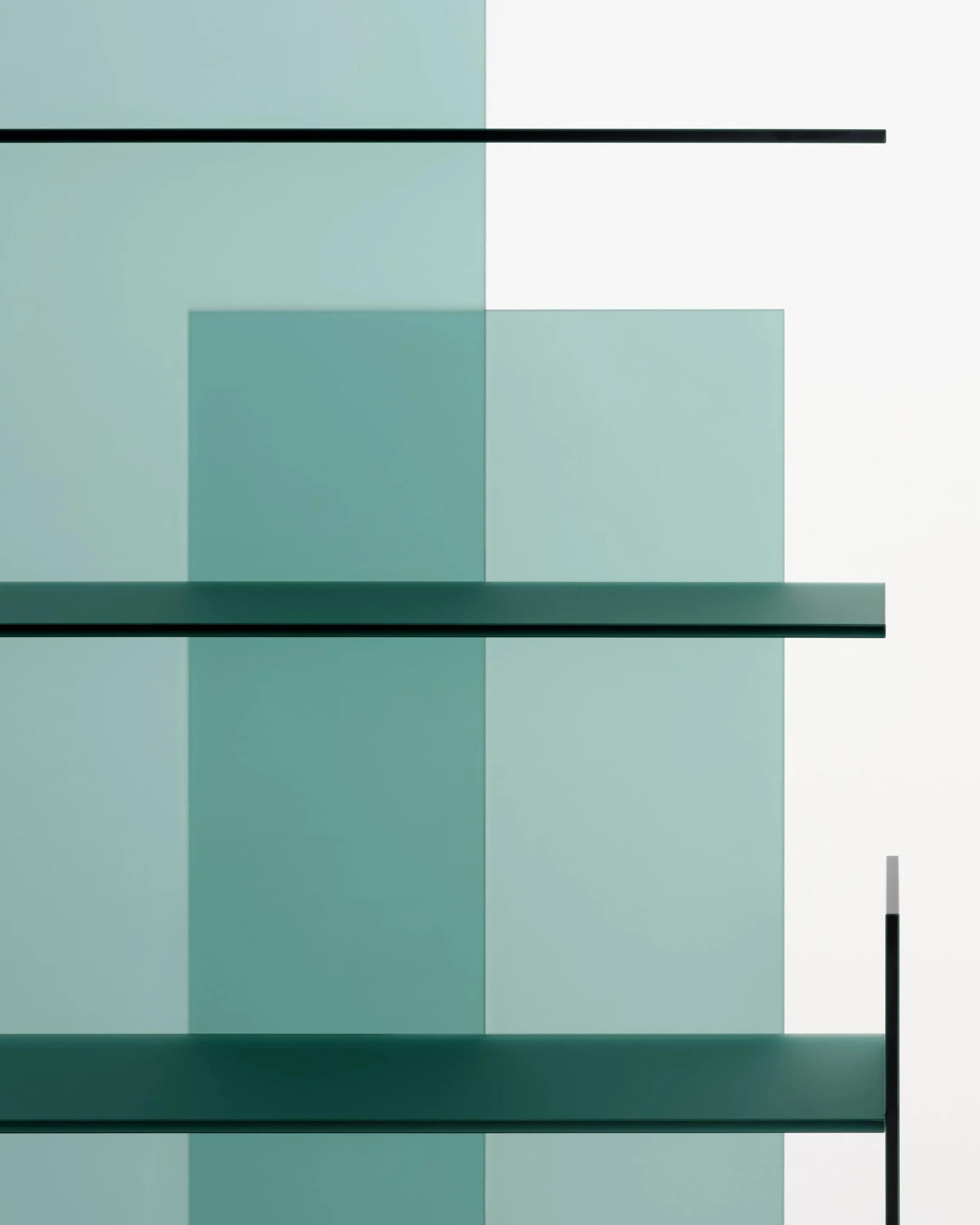 Glas Italia KAZIMIR Bookcase by Michael Anastassiades In New Condition For Sale In Brooklyn, NY