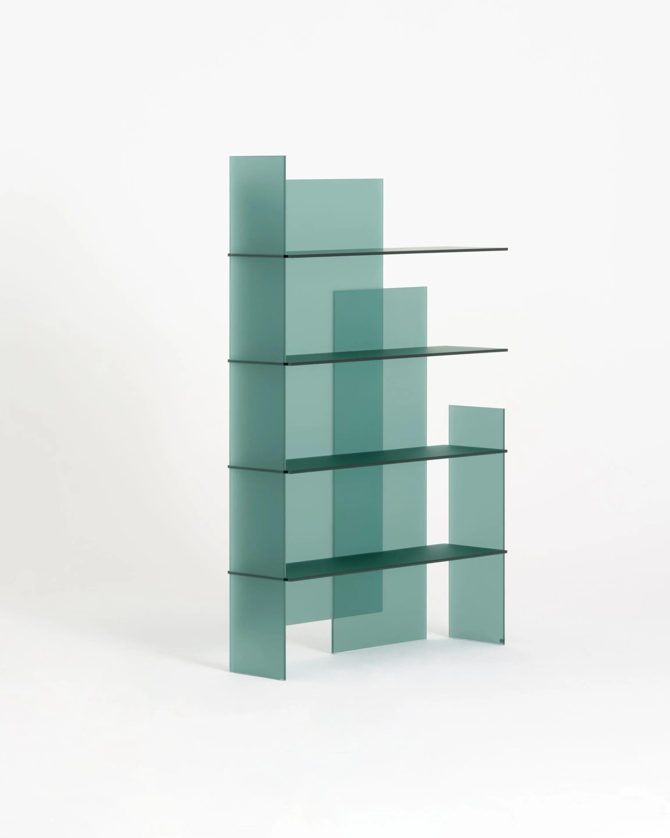 Contemporary Glas Italia KAZIMIR Bookcase by Michael Anastassiades For Sale