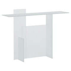 Glas Italia Kazimir Glaskonsole Extralight Säureglas von Michael Anastassiades