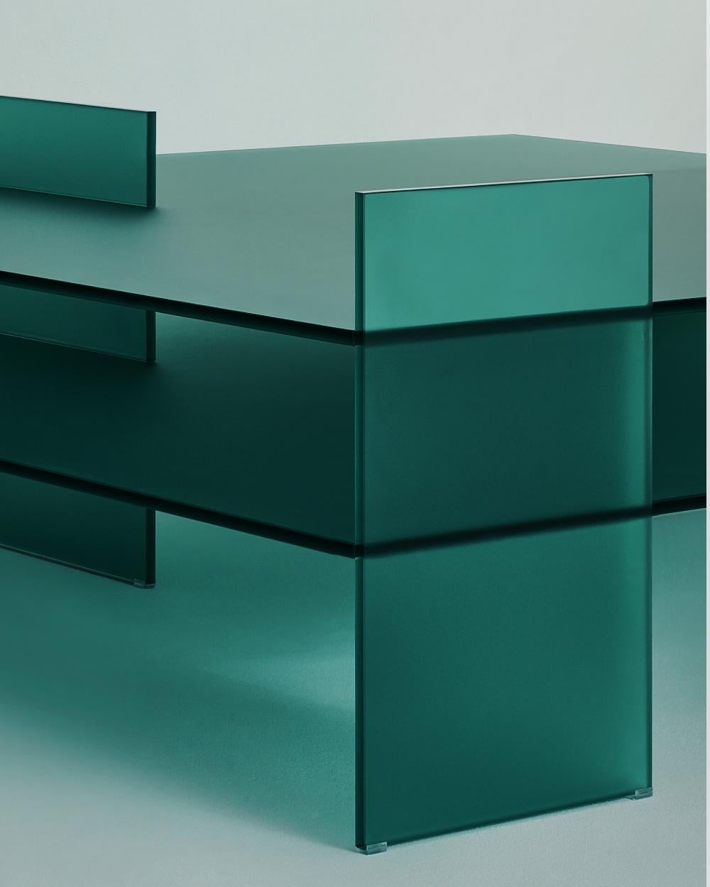 Glas Italia KAZIMIR niedriger tisch by Michael Anastassiades (21. Jahrhundert und zeitgenössisch) im Angebot