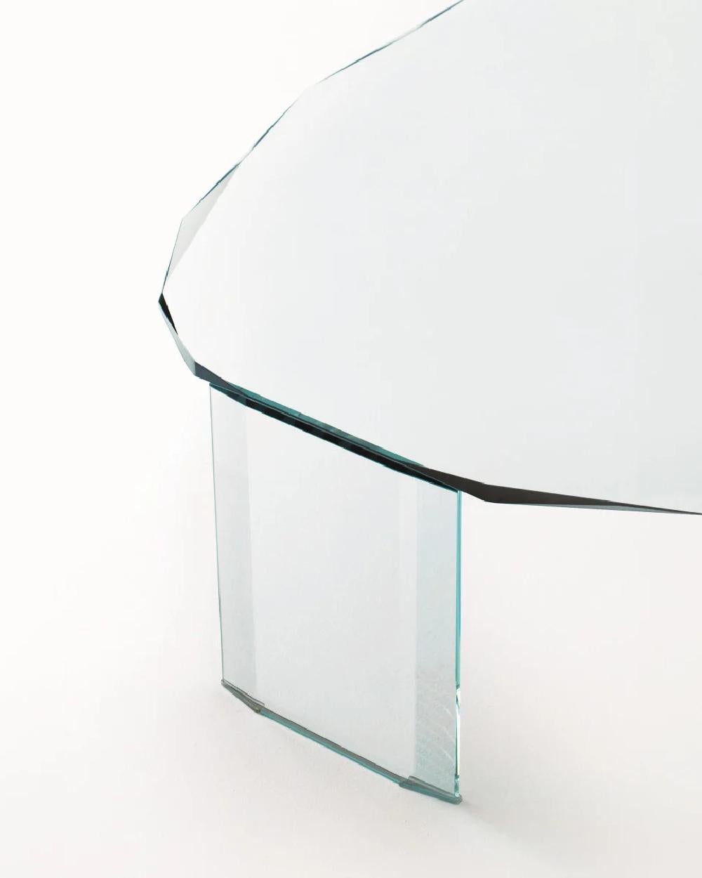 Glas Italia KOOH-I-NOOR Mesa baja de Piero Lissoni en Nuevo estado para la venta en Brooklyn, NY