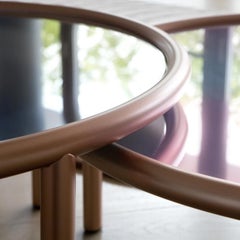 Glas Italy L.A. Sunset Coffee Table Ø 79cm (31.1in)  Patricia Urquiola - Copper