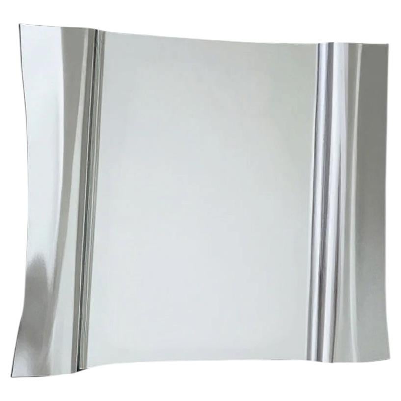 Glas Italia Maestrale - Espejo de pared en vidrio H 90 cm - Piero Lissoni