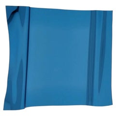 Glas Italia Maestrale Wall Mirror in Glass H 90 cm (35.4in) Piero Lissoni - Blue