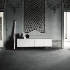 Aparador Glas Italia Magic Box 242cm - Patas de metal - Piero Lissoni