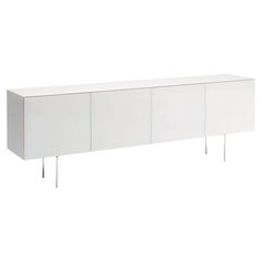 Aparador Glas Italia Magic Box 242cm - Patas de metal - Piero Lissoni