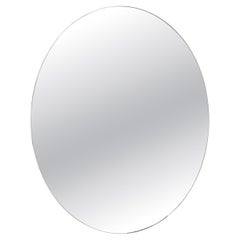 Glas Italia Menteur Round Mirror Ø 80 cm (31.5 in) by Philippe Starck - Concave