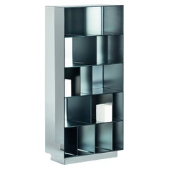 Glas Italia OBLIQUO vertical shelving by Piero Lissoni
